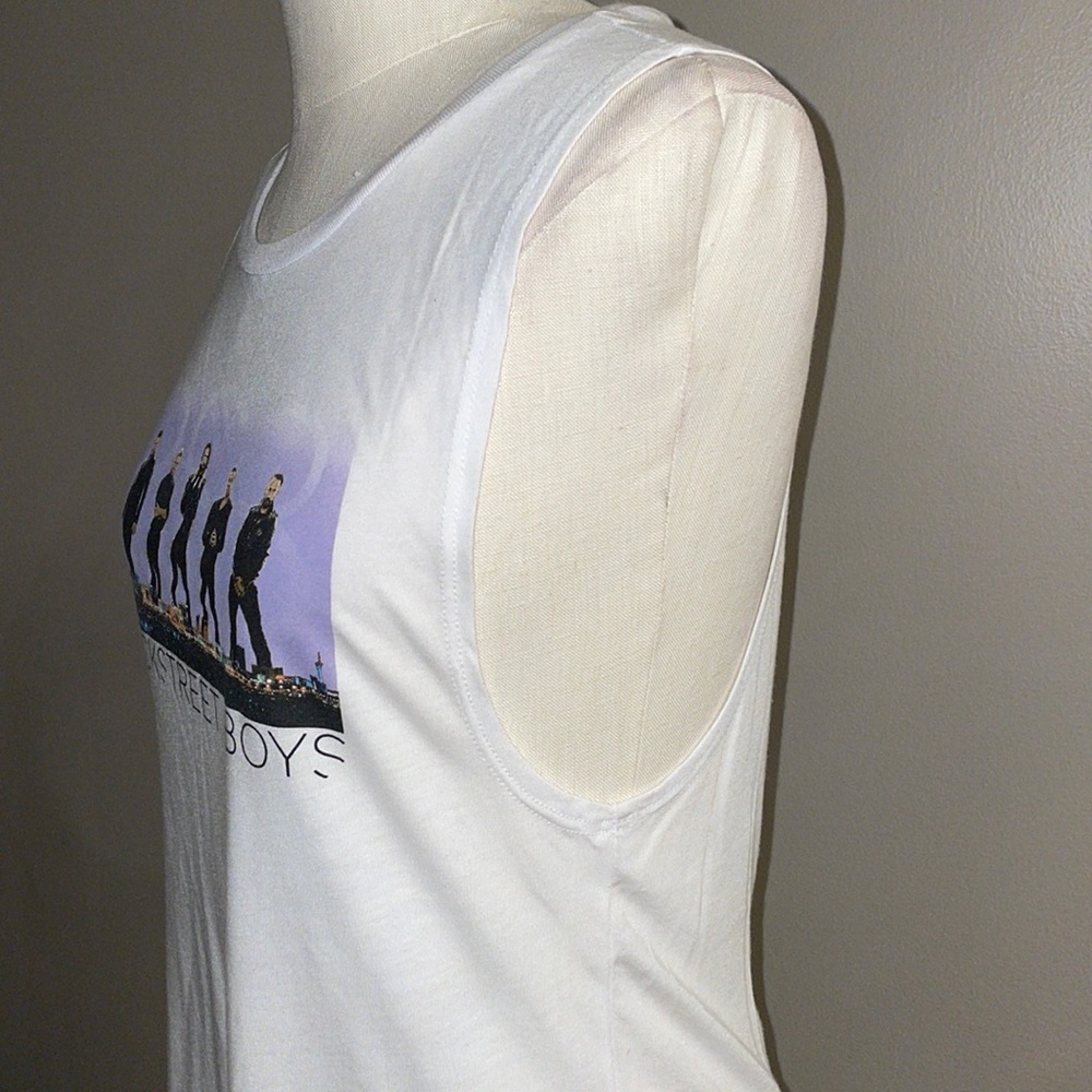 Backstreet Boys White Sleeveless Top - Picture 4 of 8